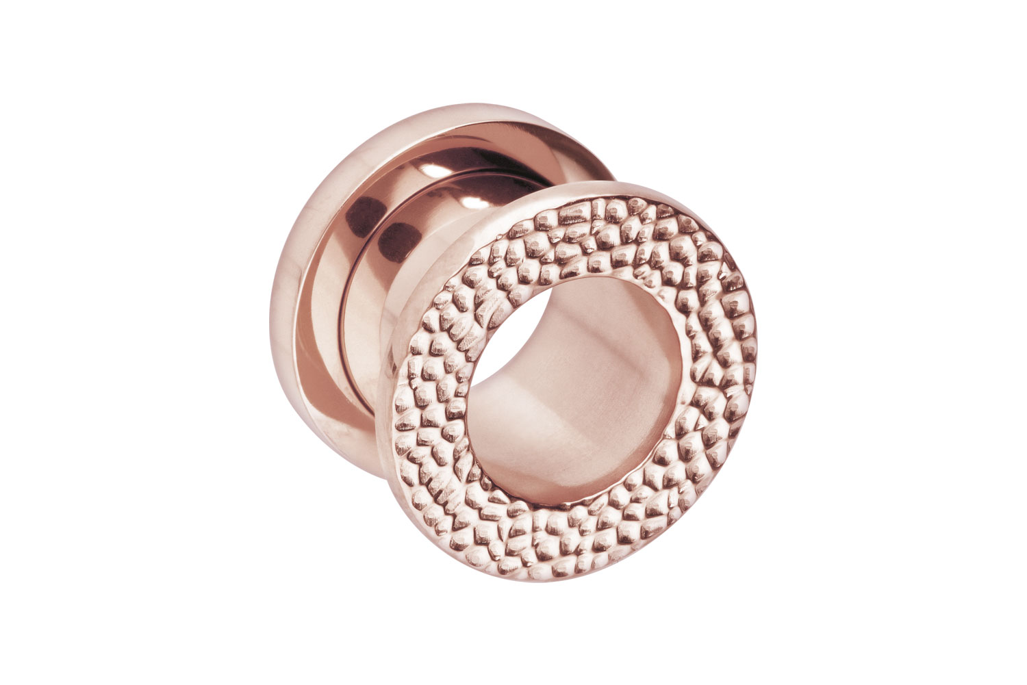 Chirurgenstahl Tunnel STRUKTUR von Piercingline